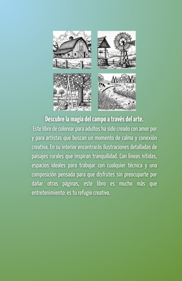Colorea Paisajes Campestres - Imagen 3